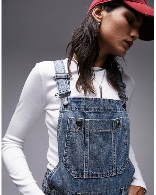 Topshop dungarees store