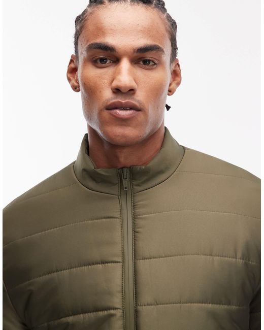 ASOS Gray Peakmaxtm Liner Jacket for men