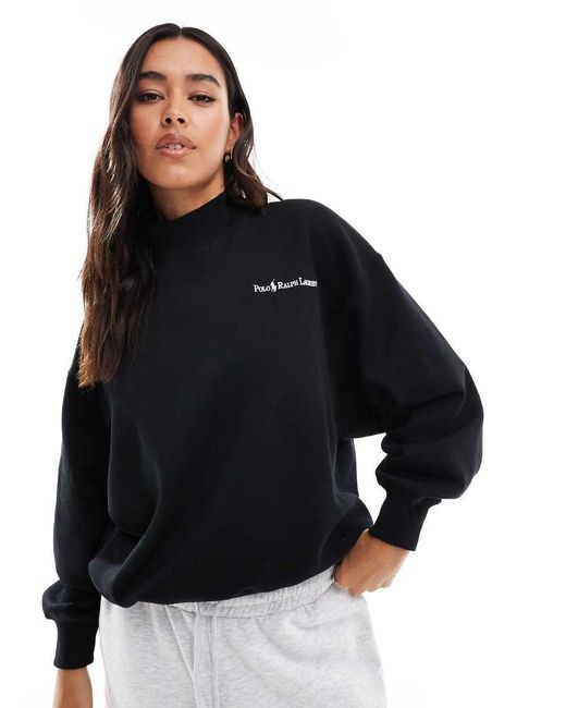 Polo Ralph Lauren White Sweatshirt With Small Logo