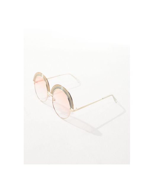 A.J. Morgan Metallic Rainbow Sunglasses
