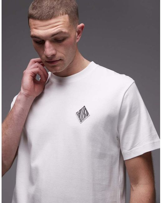 Lacoste White Logo T-Shirt for men
