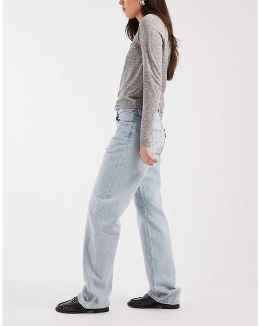 Levi's Blue Easy Dad Jeans