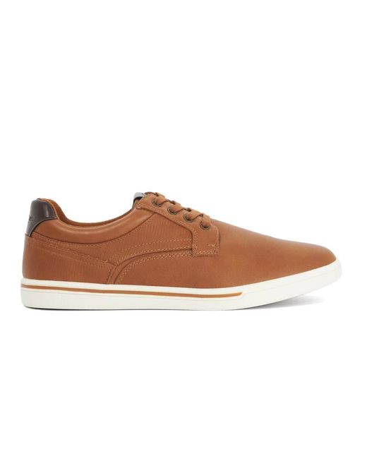 Dune Brown Tommus Trainers for men