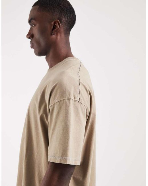 Jack & Jones Natural Washed T-shirt for men