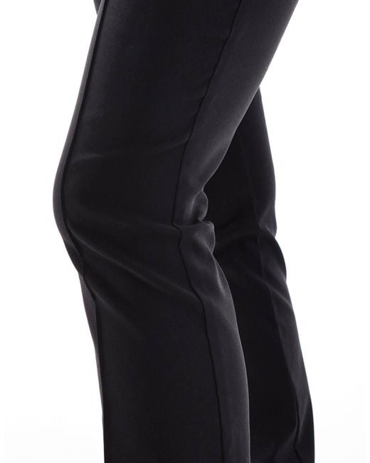 Miss Selfridge Black – elegante hose aus bengaline