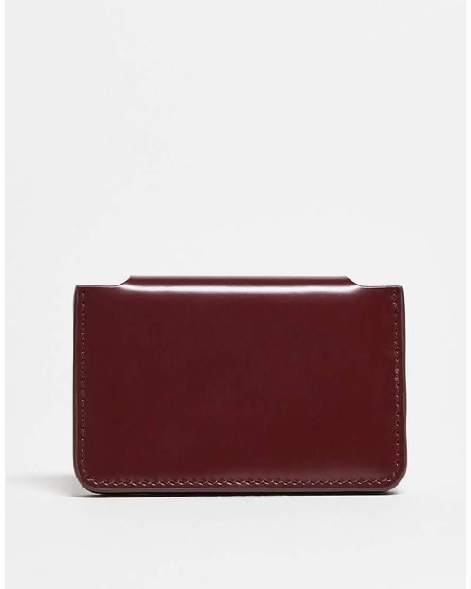 Portacarte Bordeaux Con Patta di & Other Stories in Red