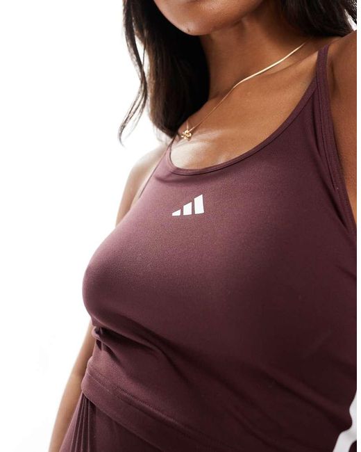 Adidas Originals Purple Maternity Tank Top