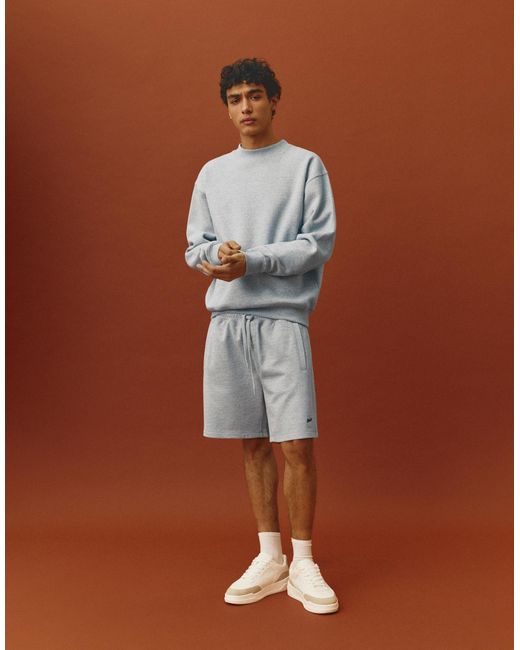 Pull&Bear – bermuda-jogginghose in Brown für Herren
