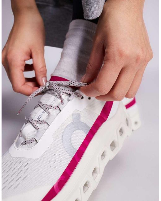 On Shoes Blue Cloudmster Running Trainers