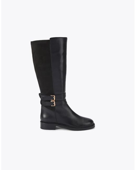 KG by Kurt Geiger Black Trying Knee Boots