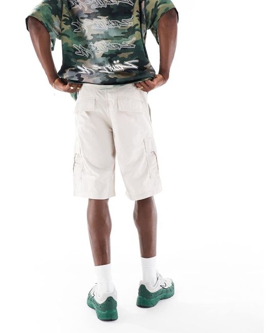 Jack & Jones Green 2 Pack Cargo Shorts for men