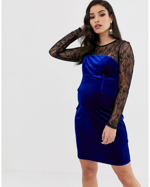 asos design structured velvet midi bodycon dress