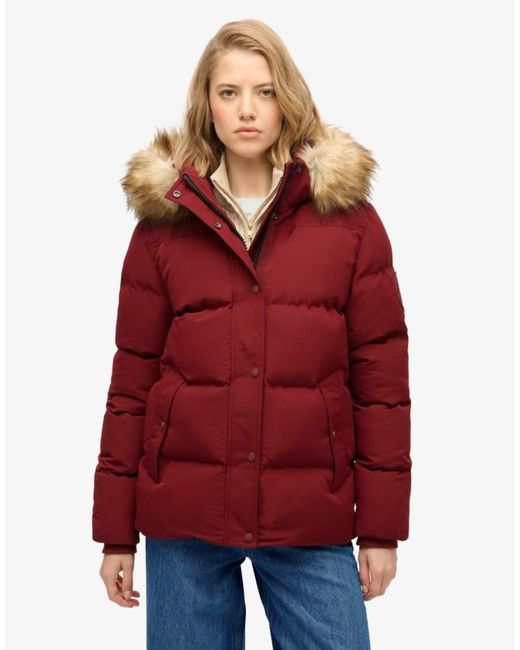 Superdry Red Everest Five Baffle Puffer Jacket