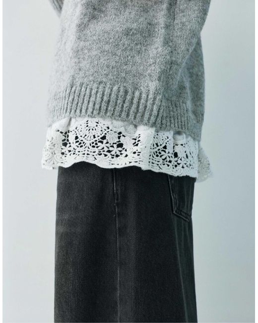 Pull&Bear Blue – pullover