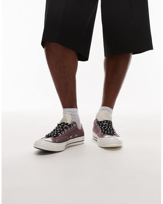 Chuck 70 all star hi - baskets montantes unisexes à détail yin-yang Converse en coloris Black