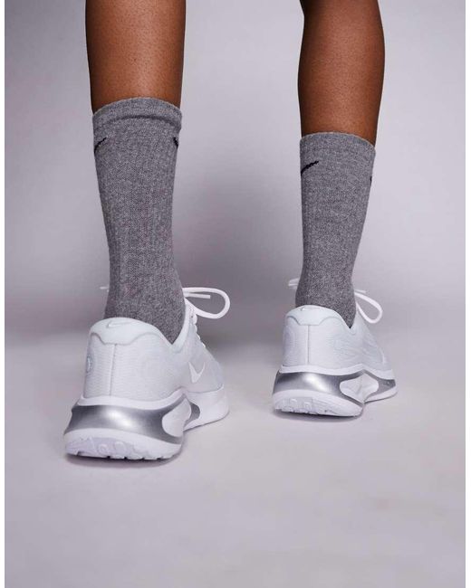 Nike White Journey Run Trainers