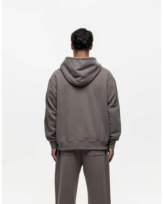 Sudadera Beis Con Capucha Y Cremallera Foundation De -Neutro Good For Nothing de hombre de color Gray