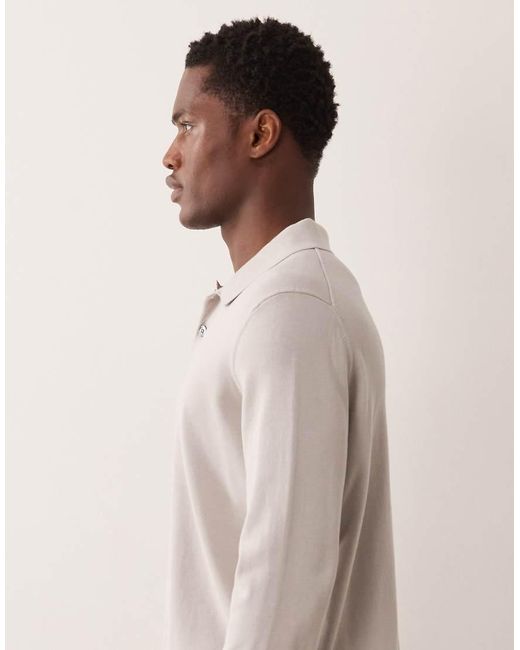 ARKET Natural Cotton Polo Shirt for men