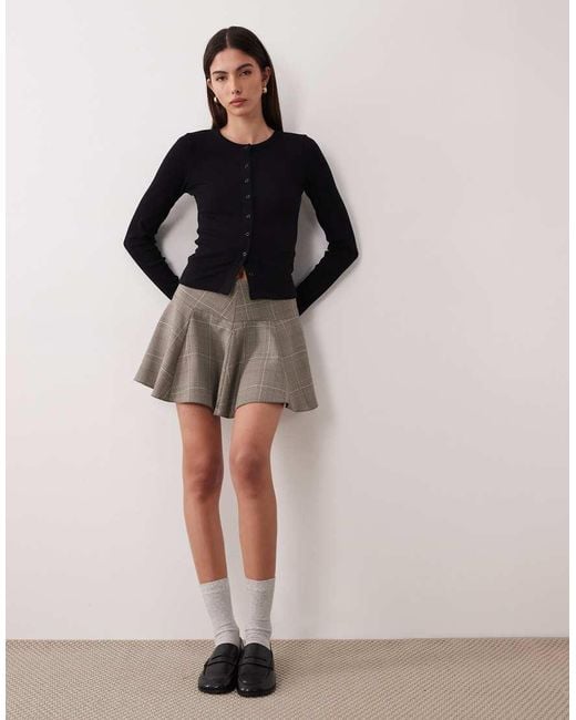 JJXX Black Button Down Ribbed Cardigan