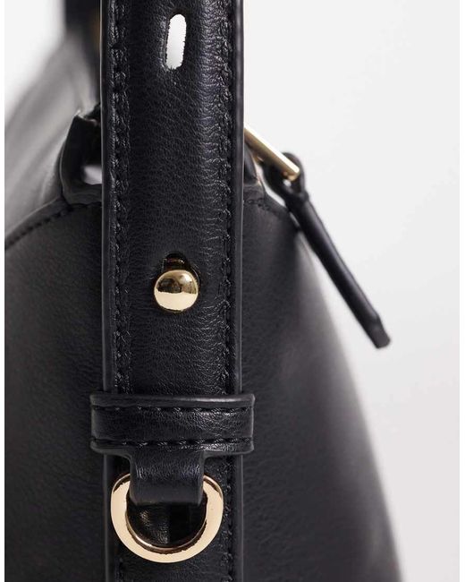 Mango White Structured Cross Body Bag