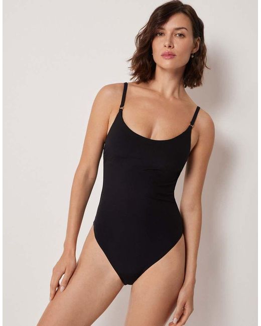 Calzedonia Black Classic Swimsuit Premium Fit