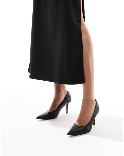 ALDO Black Bialle Slingback Heels