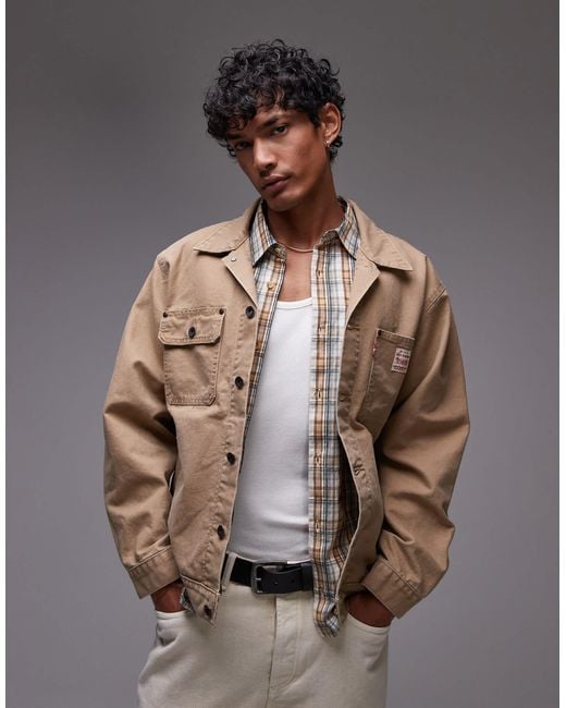 ジャケット・アウター Levi's WORKWEAR SUNRISE TRUCKER JACKET M Sunrise Trucker Jacket - Medium Wash | Levi's® CA