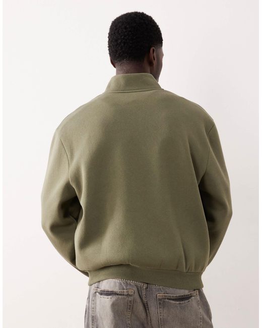 ASOS – basic-sweatshirt in Green für Herren