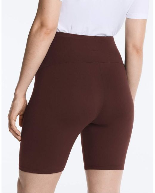 Oysho Red Maternity Comfortlux 20cm leggings