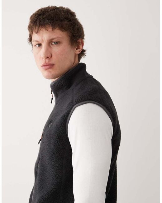 Dare 2b Black Borg Full Zip Camber Bodywarmer for men