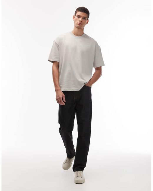 AllSaints Gray Haven Small Logo T-shirt for men