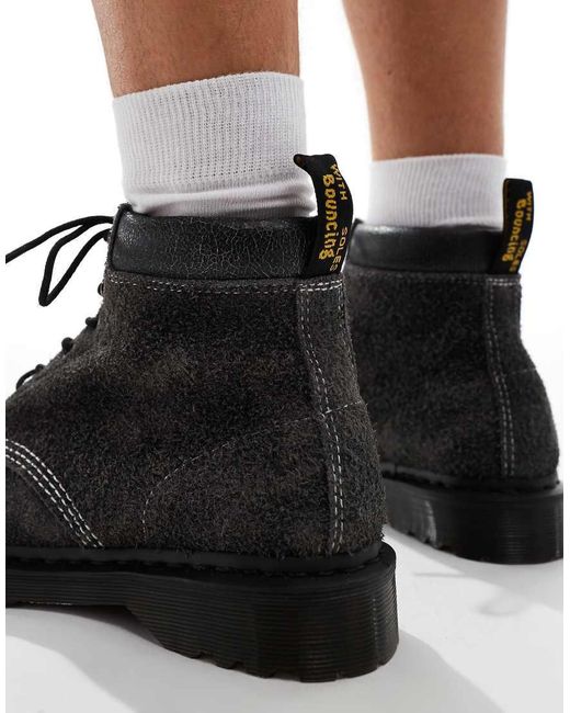 Dr. Martens Black 939 6 Eye Boots for men