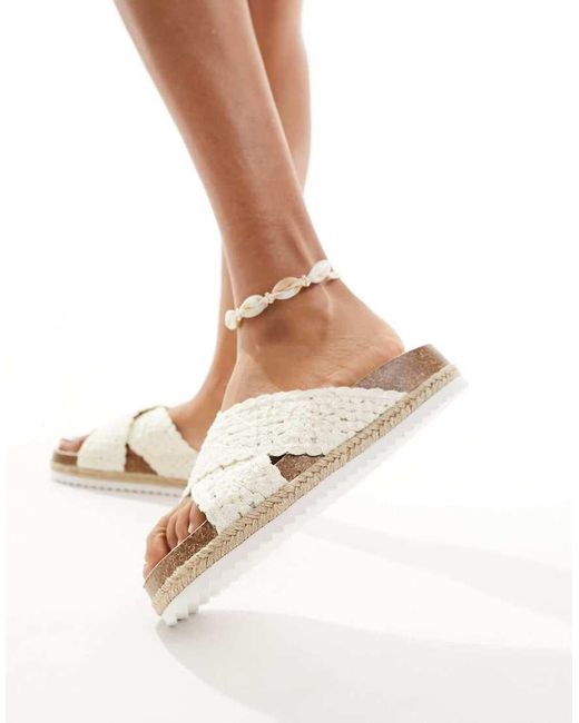 Wide Fit di Asos Design Wide Fit in White