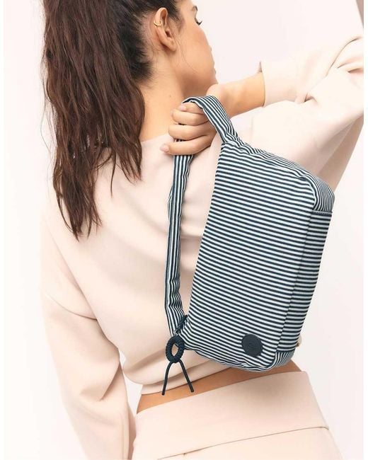 Stradivarius Natural Fabric Shoulder Bag