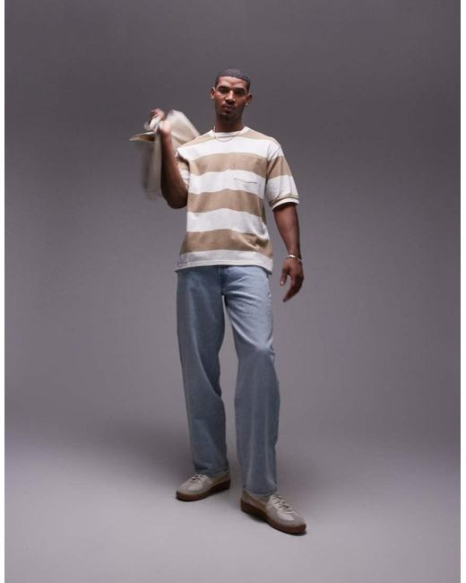 T-Shirt di Levi's in Gray da Uomo