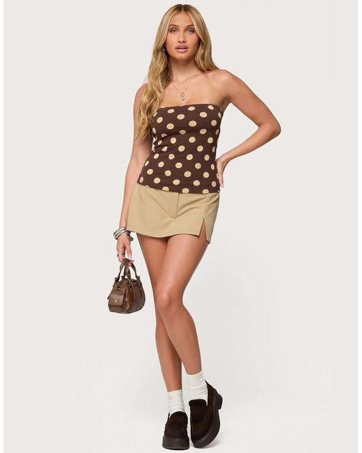 Edikted Natural Polka Dot Built