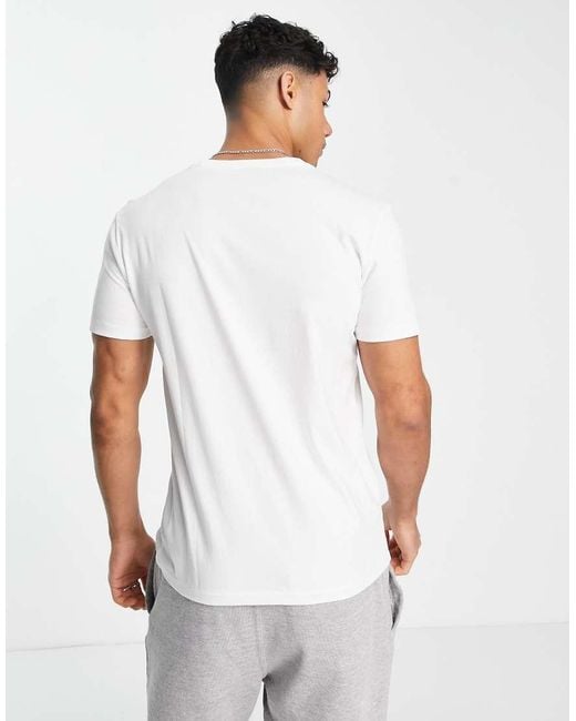 Polo Ralph Lauren White Icon Logo Custom Slim Fit T-shirt for men