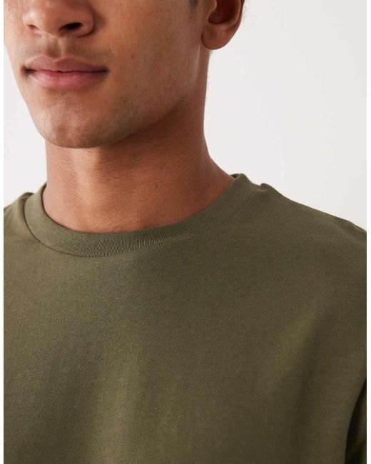 ASOS Green Essentials 3 Pack Regular Fit T-Shirt for men