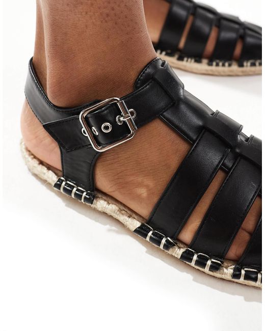 ASOS Orange Jukebox Fisherman Espadrille