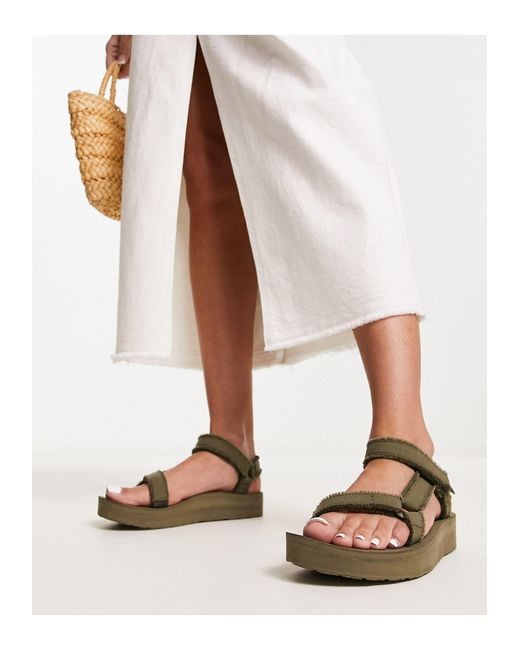 Teva Green Midform Universal Chunky Sandals