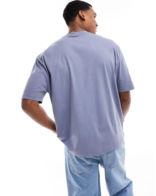 T-shirt oversize ASOS pour homme en coloris Blue