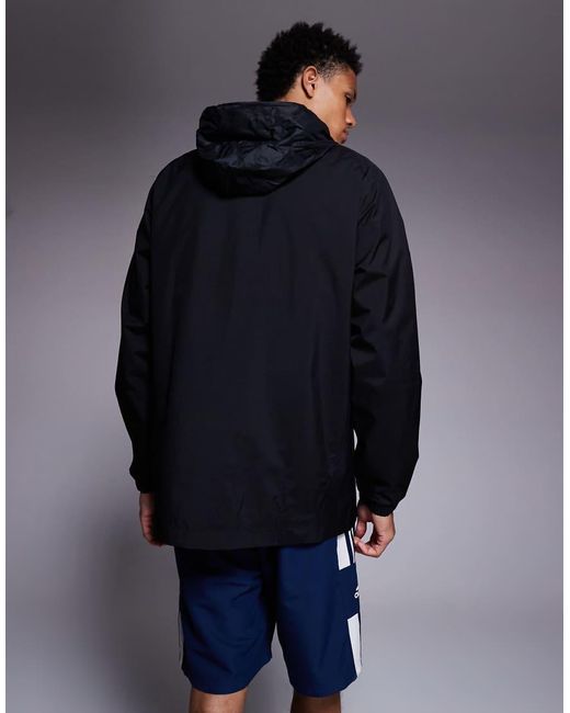 Chaqueta Negra Ligera Con Capucha Tiro 25 De Adidas Football Adidas Originals de hombre de color Blue