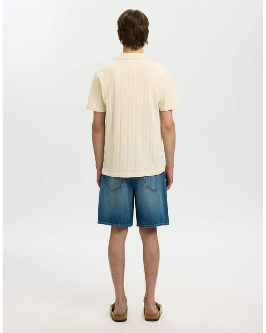 SELECTED Natural Polo Shirt for men
