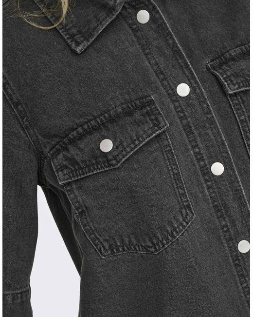 ONLY Black – jeanskleid