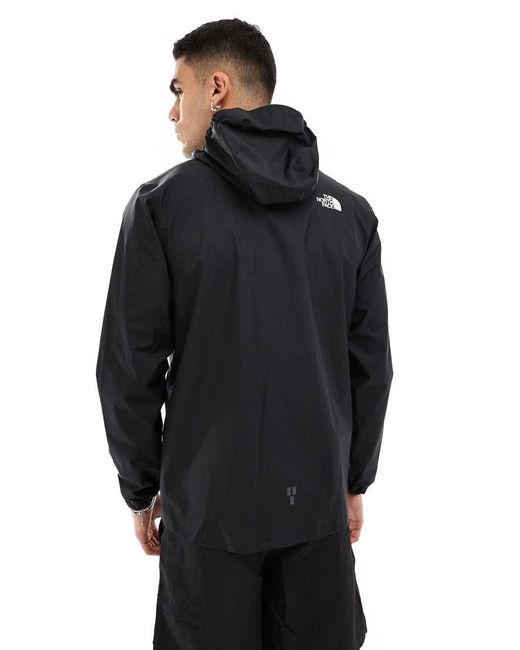 The North Face Black Higher Run Rain Jacket for men