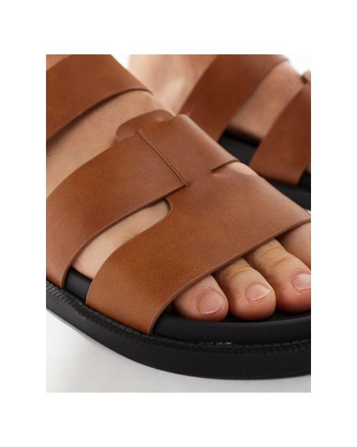 ASOS Natural Sandals for men