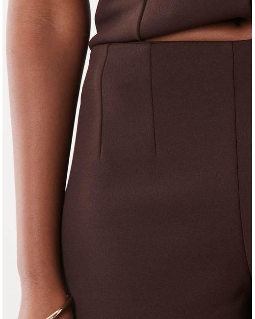 ASOS Brown Shorts Co-ord
