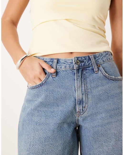 Curve Love di Abercrombie & Fitch in Blue