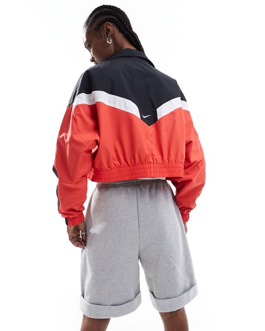 Nike Red Streetwear Woven Jacket