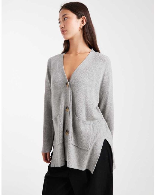 ONLY White Oversized Cardigan